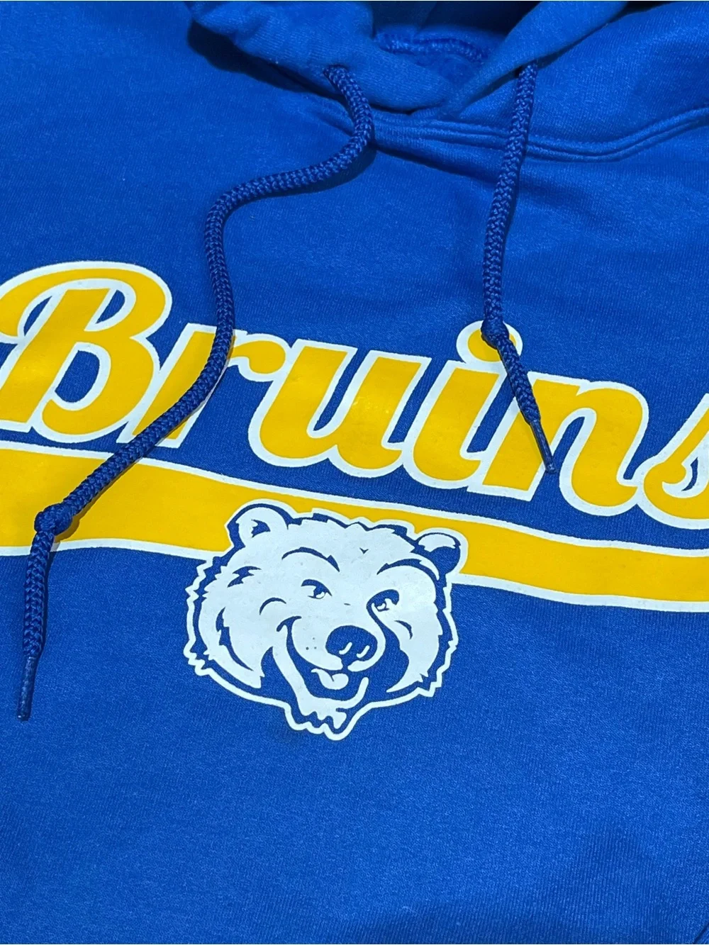 Gildan Royal Blue UCLA Bruins Hockey Crewneck Hoodie